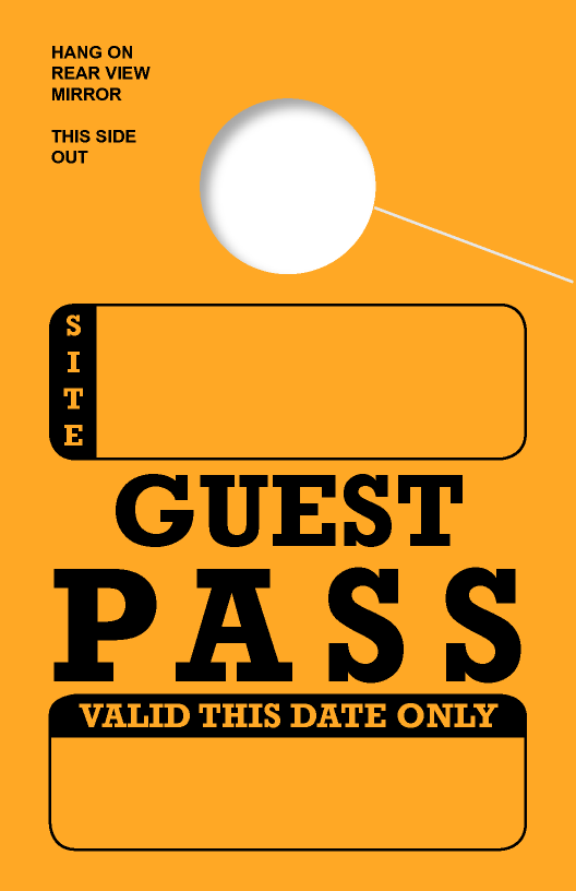 Keep track of your guests on your property with Guest Pass.