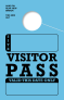 In Stock Visitor Pass Hang Tag | Blue 