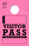 In Stock Visitor Pass Hang Tag | Pink 