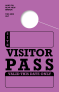 In Stock Visitor Pass Hang Tag | Purple 
