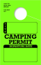 In-Stock Camping Permit Hang Tag | Green 
