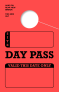 In Stock Day Pass Hang Tag | Red 