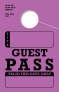 Guest Pass Hang Tag | In Stock | Purple 