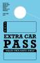 TropicTags.com | In Stock Extra Car Pass Hanging Mirrror Tag | Blue 