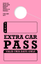 TropicTags.com | In Stock Extra Car Pass Hanging Mirrror Tag | Pink 