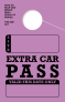 TropicTags.com | In Stock Extra Car Pass Hanging Mirrror Tag | Purple 