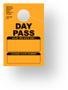 Daily Park Pass With License Plate Box | Gold 